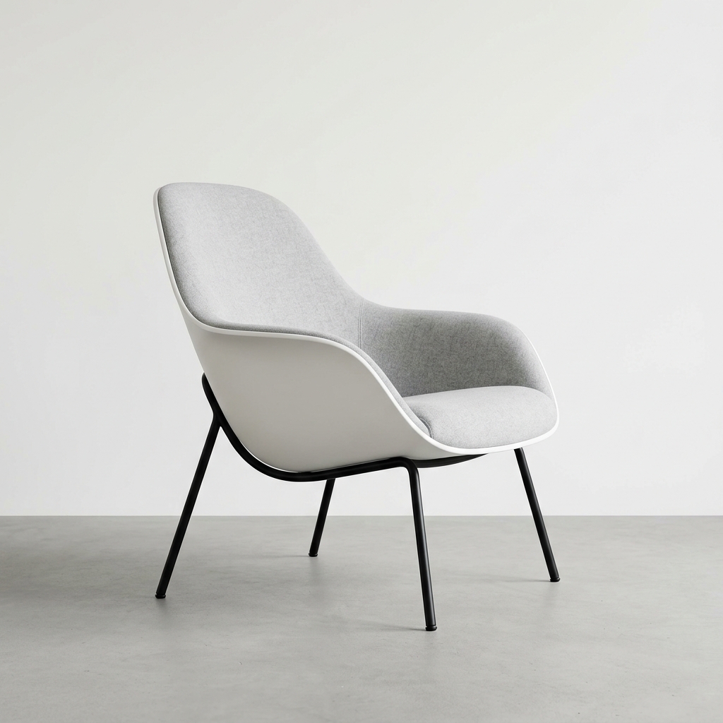 Modern Chair - Front Angle