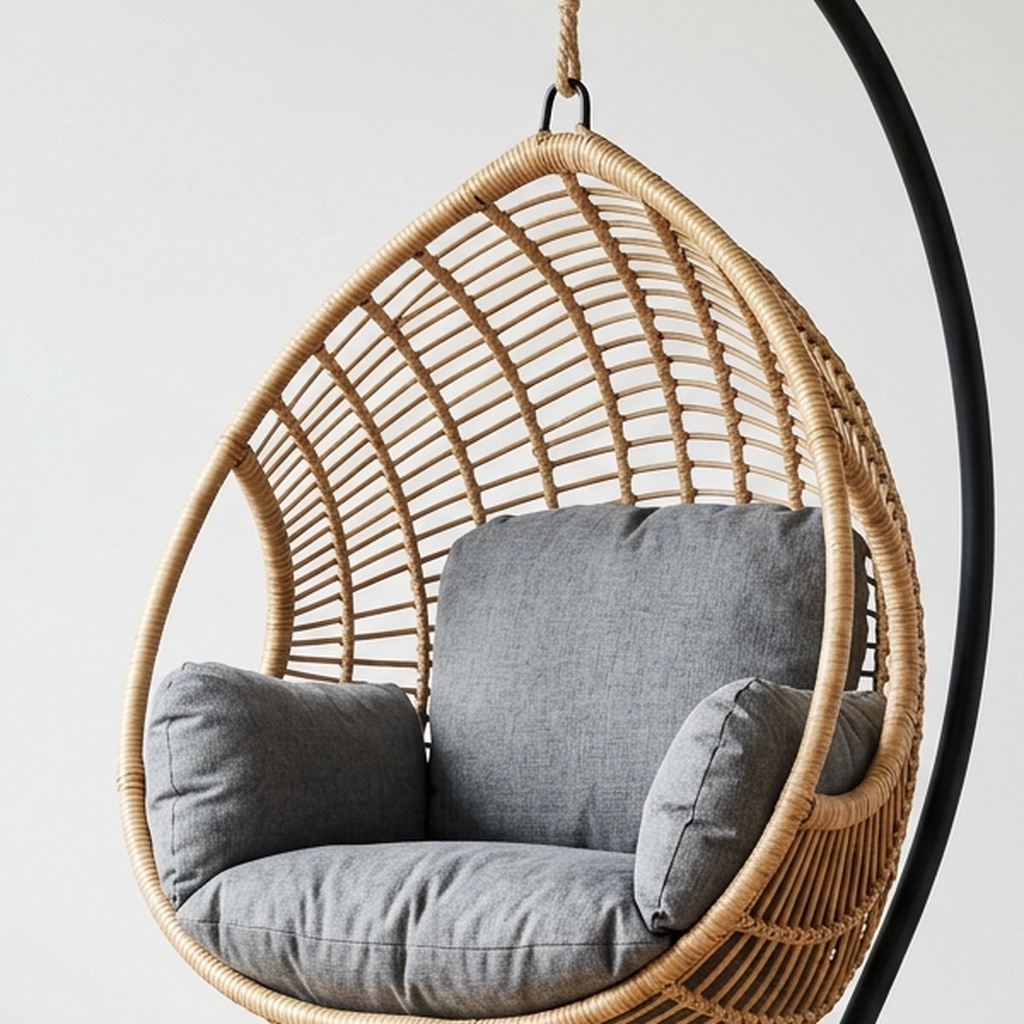 Bamboo Swing Chairs - Alternate Profile