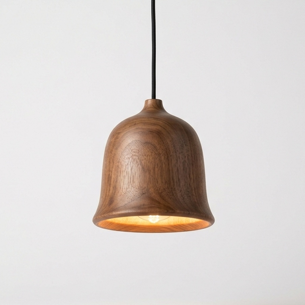 Hanging Light - Timber Grain