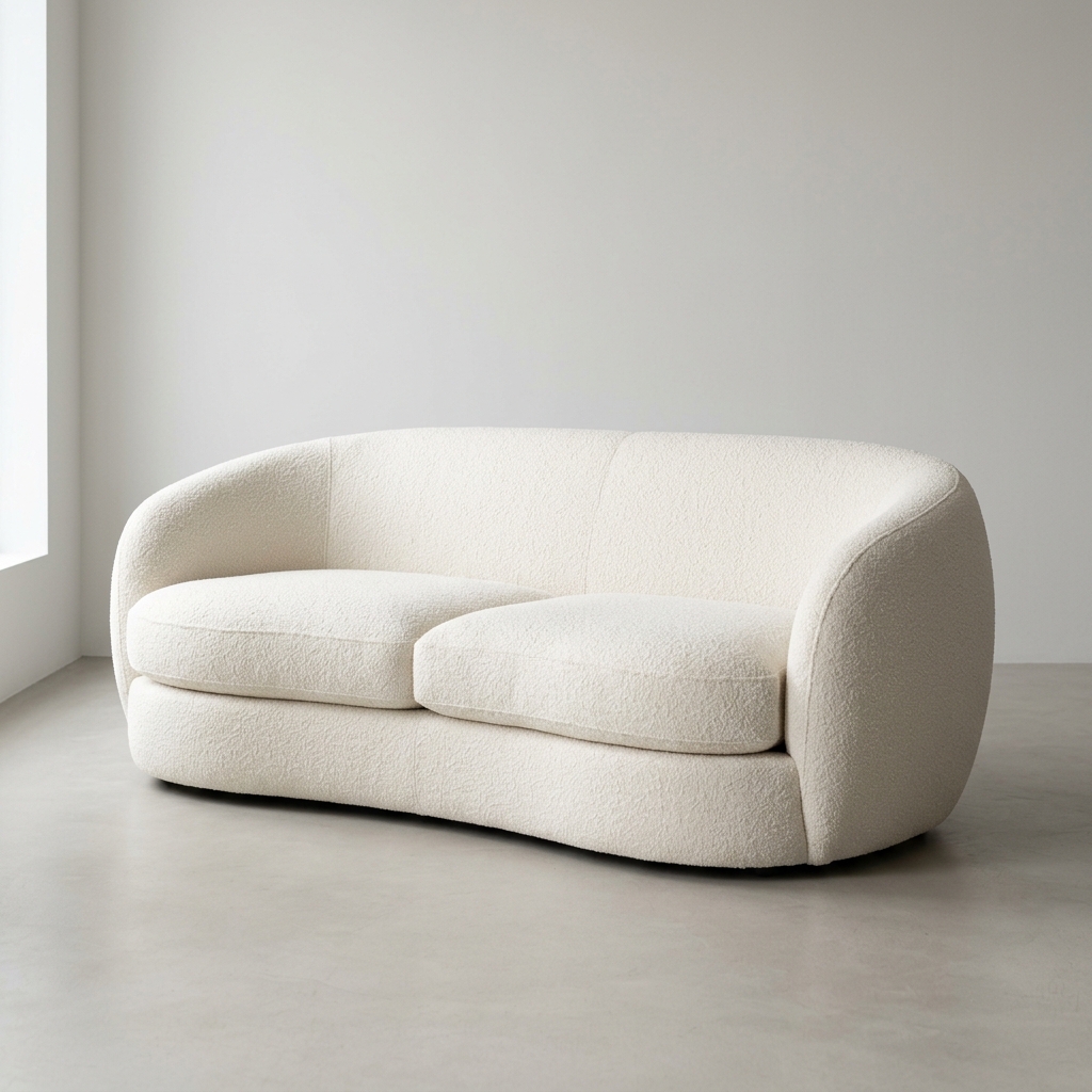 Curved Lounge Sofa - Full Lounge